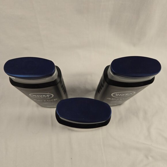 Lot of 3 Nivea Men Active Clean Body‎ Wash Deep Cleansing Charcoal 16.9 Fl Oz - Picture 4 of 4